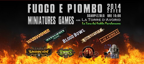 FUOCO e PIOMBO 2014 - miniatures games Fuoco e Piombo 2014